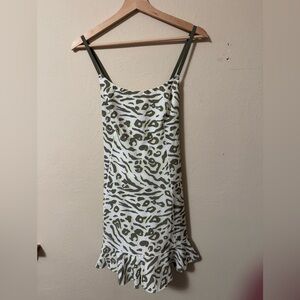 Offline by Aerie Real Me Ruffle camo athletic dress Size Medium